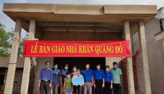 Hội đồng đội huyện Trà Cú chỉ đạo Hội đồng đội xã Long Hiệp tổ chức bàn giao nhà Khăn Quàng đỏ năm học 2021 – 2022
