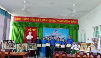 Huyện đoàn Trà Cú: Tổ chức hoạt động tuyên dương, khen thưởng trong sưu tầm ảnh tư liệu về Chủ tịch Hồ Chí Minh năm 2022.