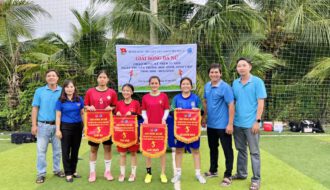 Trà Cú tổ chức thành công giải bóng đá mini nữ chào mừng kỷ niệm 73 năm Ngày truyền thống Học sinh – Sinh viên Việt Nam