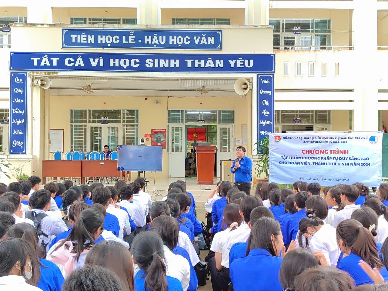 TỈNH ĐOÀN TRÀ VINH TỔ CHỨC TẬP HUẤN PHƯƠNG PHÁP TƯ DUY SÁNG TẠO CHO ĐOÀN VIÊN, THANH THIẾU NHI NĂM 2024