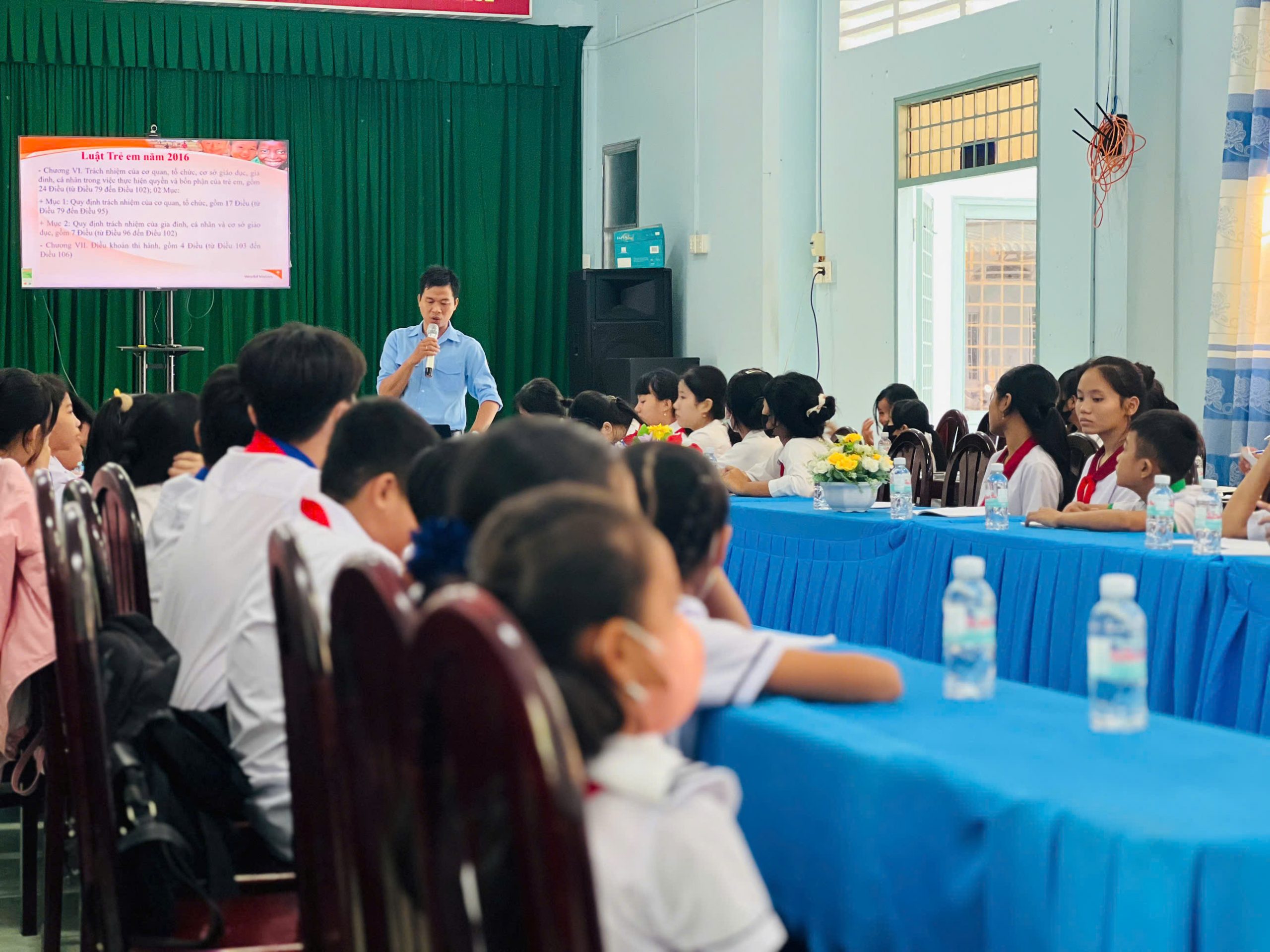 TRÀ CÚ: TẬP HUẤN CHO NHÓM TRẺ EM NÒNG CỐT THAM GIA CÁC MÔ HÌNH THÚC ĐẨY QUYỀN TRẺ EM NĂM 2024